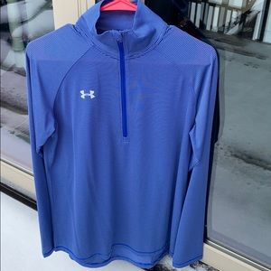 Under Armour half zip long sleeve top, Medium